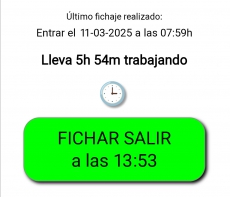 Control de Horario - Presencia